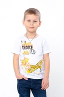 T-shirty (chłopczyki), letni, 6021-001-33-4