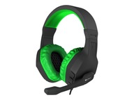 NATEC NSG-0903 Genesis słuchawki dla graczy Argon 200 zielone