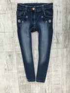 TOPOLINO__TREGINSY jeans spodnie RURKI__110 5