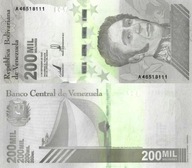 # WENEZUELA - 200000 BOLIVARES SOB. - 2020 - UNC A