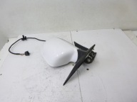 mirror left electrics Skoda Octavia II kombi LF9F biale 2004-2013 6PIN