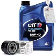 Olej ELF 700 STI 10W40 4L + Olejový filter 8200257642