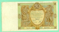 BANKNOT POLSKA 50 ZŁ 1929 r. ED - 1