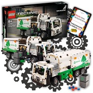 LEGO Technic 42167 Mack LR Elektryczna Śmieciarka Ciężarówka + Ebook