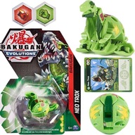 BAKUGAN EVOLUTIONS NEO TROX BOJOVÁ FIGÚRKA GUĽA TRANSFORMUJÚCA KARTY