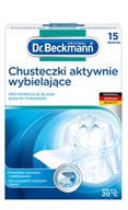 Dr. Beckmann Chusteczki Wybielające, Aktywna Biel dla Twoich Ubrań 15 szt.