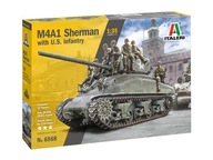 Italeri 6568, M4A1 Sherman 1:35