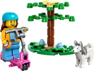 KLOCKI LEGO CITY DZIEWCZYNKA NA HULAJNODZE I PIESEK VIP SZYBKO 24H