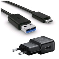 MOCNA SZYBKA ŁADOWARKA SIECIOWA ZASILACZ USB do TELEFONU + KABEL USB-C