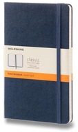 MOLESKINE L, tvrdý kryt, s podšívkou, modrý