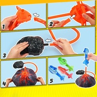 TROJDIELNA SADA Dinosaury Raketa Vesmírna hračka pre deti premium