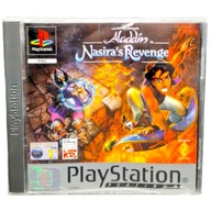 Disney Aladdin v hre Nasira's Revenge Aladdin Game Sony PlayStation (PSX PS1) #1