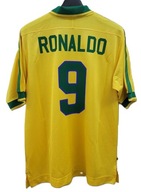 BRAZÍLSKE TRIČKO 1997 HOME RETRO '9 RONALDO M