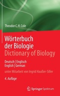 Woerterbuch der Biologie Dictionary of Biology: