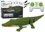 Diaľkovo ovládaný vodný krokodíl plávajúci do vody Na diaľkové ovládanie