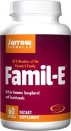 Jarrow Formulas Famil-E Vitamín E 60 kaps