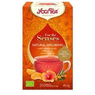 Herbata dla Zmysłów na Dobre Samopoczucie Bio 20x2g - Yogi Tea