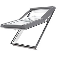Plastikowe okno dachowe SkyFens SKYLIGHT | 55x118 cm | białe