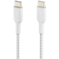 Kabel USB-C / USB-C, Belkin Boost, 1m, oplot