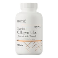 OstroVit Morský kolagén + Kyselina hyalurónová + Vitamín C 90 tabliet