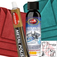 Zestaw AUTOSOL Pasta Metal Polish + Bluing Remover Polerowanie Metalu