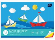 ZESZYT PAPIERÓW KOLOROWYCH A5 PAPIER KOLOROWY