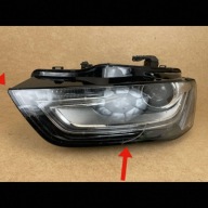 left light front BI-XENON XENON LED left AUDI A4 S4 B8 8K LIFT 2011-2015