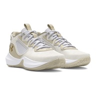Basketbalové topánky Under Armour Lockdown 6 white/silt/metallic gold 42.5