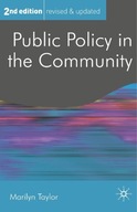 Public Policy in the Community Taylor Marilyn