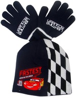 Czapka i rękawiczki dla chłopca Cars 54