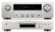 Amplituner Denon DRA900HSPE2 2.0 strieborný + CD prehrávač Denon DCD-600NE strieborný