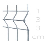 Panel ogrodzeniowy ocynk fi 4 h133 Standard