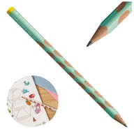 Ołówek do nauki pisania dla dzieci leworęczny STABILO EASYgraph pastel ziel