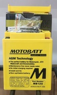 AKUMULÁTOR AGM MOTOBATT YB10LB/12N113A/12N113A1