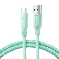 Kabel Joyroom Multi-Color Series USB-A / USB-C 100W szybki transfer 1m