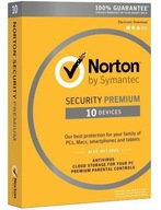 Symantec Norton Security Premium 10 st. / 12 mesiacov BOX