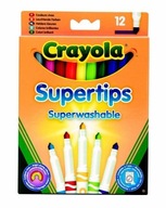Crayola Flamastry ostré pastelové Supertips 12 ks