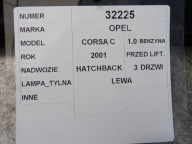 Opel Corsa C light rear left 09114336 89302171