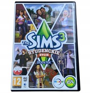 THE SIMS 3 STUDENCKIE ŻYCIE płyta bdb+ komplet PL PC