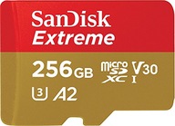 SD karta SanDisk Extreme 256 GB