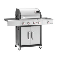 Grill gazowy - węglowy TRITON maxX PTS 4.1 INOX - 13850