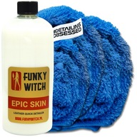 FUNKY WITCH EPIC Skin Leather Quick Detailer do czyszczenia skóry 1000ml