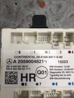 module control unit door right rear part MERCEDES W205 A2059004621