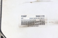OPEL ASTRA H ZAFIRA B computer control unit of the engine 1.6 16V FDMP 55561172