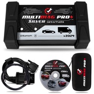 MULTIDIAG PRO+ SILVER 2024 TESTER INTERFEJS DIAGNOSTYCZNY OBD 2 SKANER j.PL