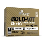 Olimp Nutrition Gold-Vit D3+K2 Sport Edition VITAMIN ZDRAVIE MCT 60 caps