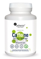 Caffeine 200 mg Guarana 100 kaps Kofeín ALINESS