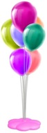 Stojak Stelaż na Balony 7 Patyczków ŚWIECĄCY LED