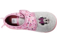 Detské papuče Disney Minnie Mouse Roz. 29 EU so zapínaním na suchý zips a