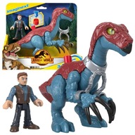 Jurassic World set Imaginext figúrky Therizinosaurus + Owen ZA5096